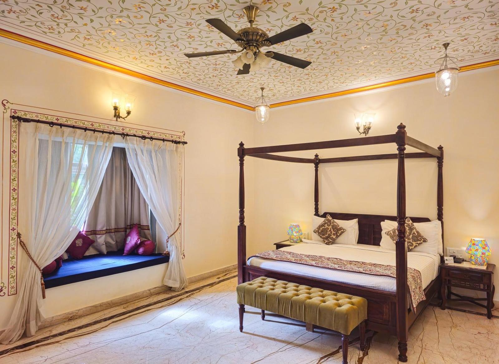 Hotel The Amargarh Udaipur Esterno foto