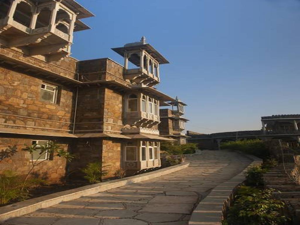 Hotel The Amargarh Udaipur Esterno foto